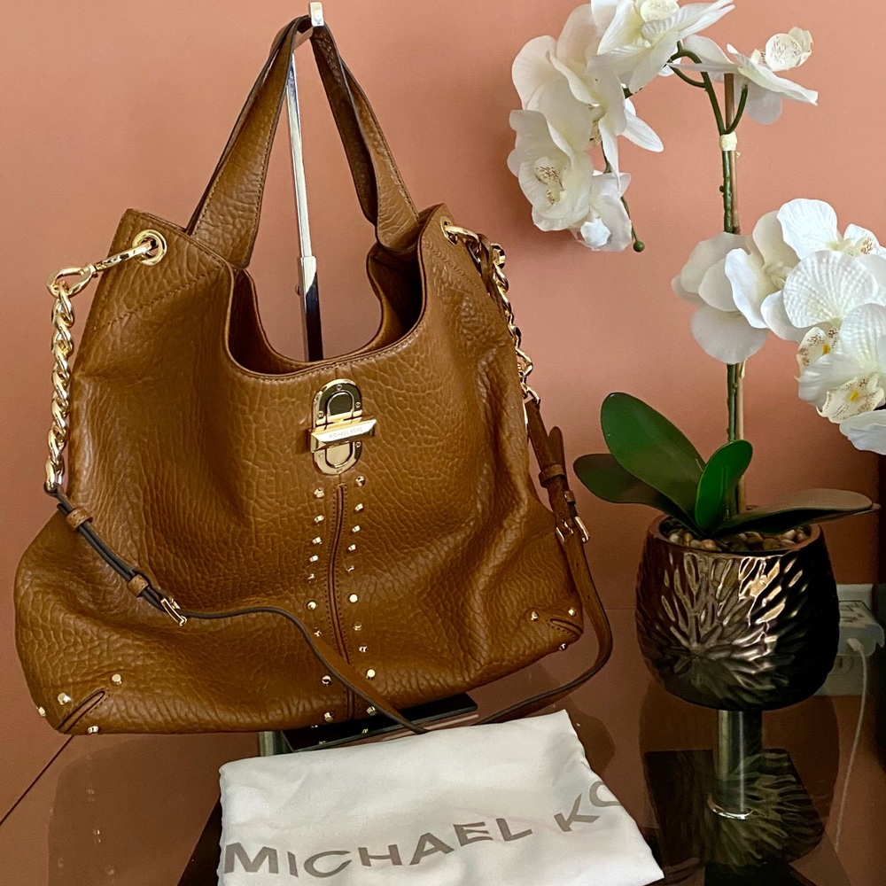 ✨NWT✨🌺MICHAEL KORS Uptown Astor Lg Shoulder 🌺